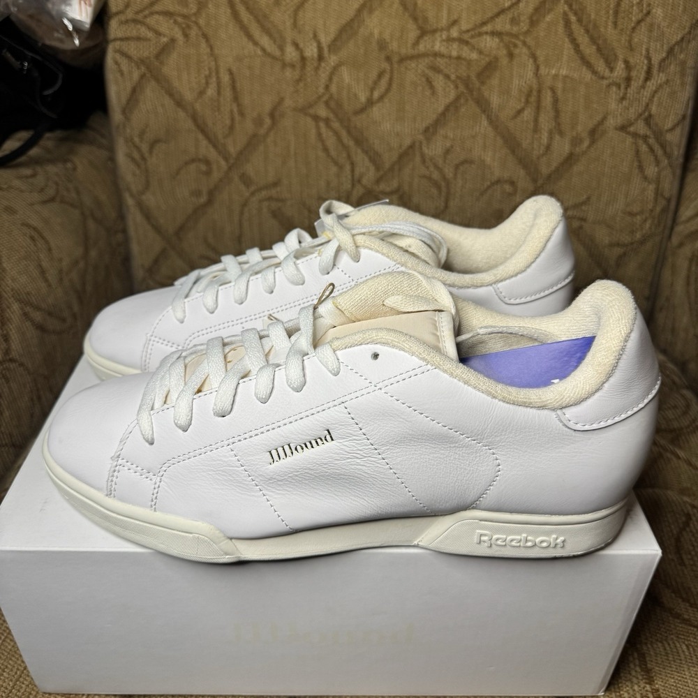 Reebok JJJJound x NPC 2 GY8065 Men's Shoes Size 10.5 White Cream Chalk Leather